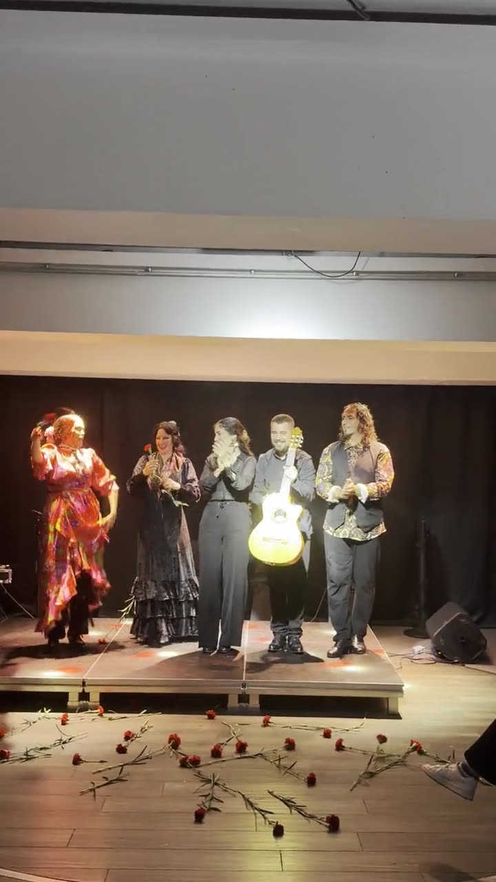 Despedida del cuadro flamenco — tablao en Barcelona