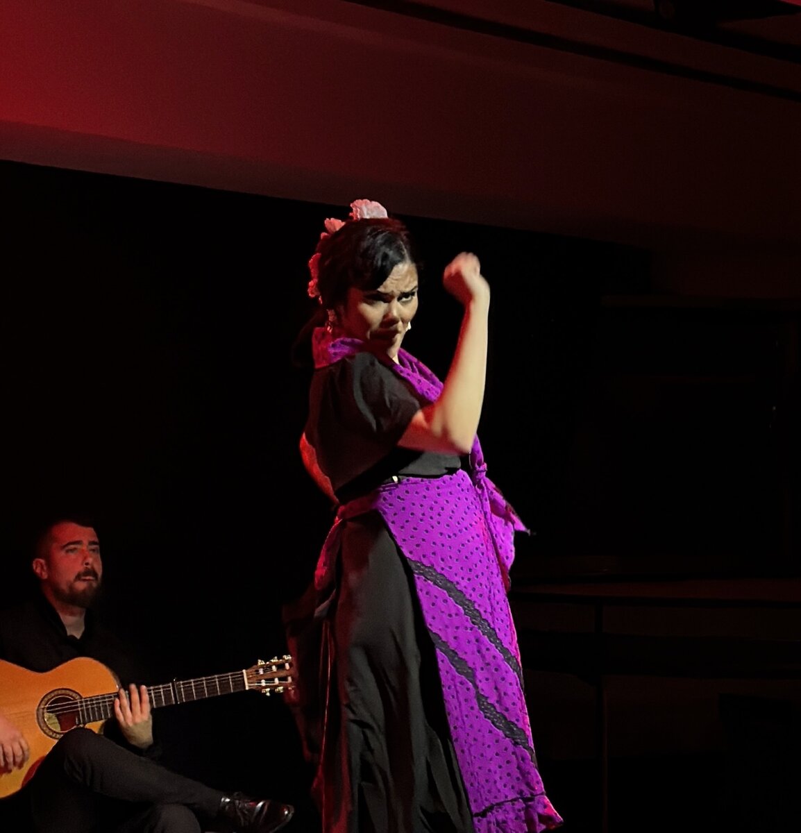 Bailaora con mantón